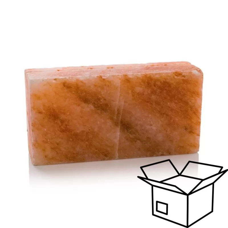 10szt. Cegła solna szlifowana 5x10x20cm + frez